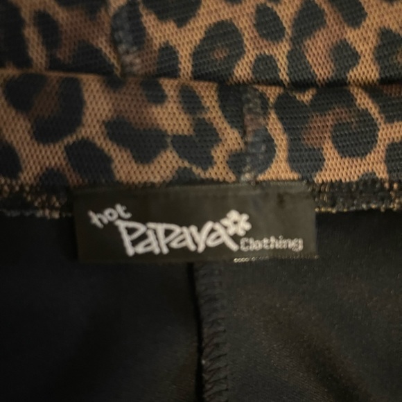 Cheetah skirt with lace - Picture 3 of 4